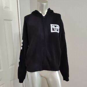Walt Disney World Logo Zip Up Hoodie with Logo size XS